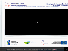 Tablet Screenshot of hospicjum-gorzow.pl